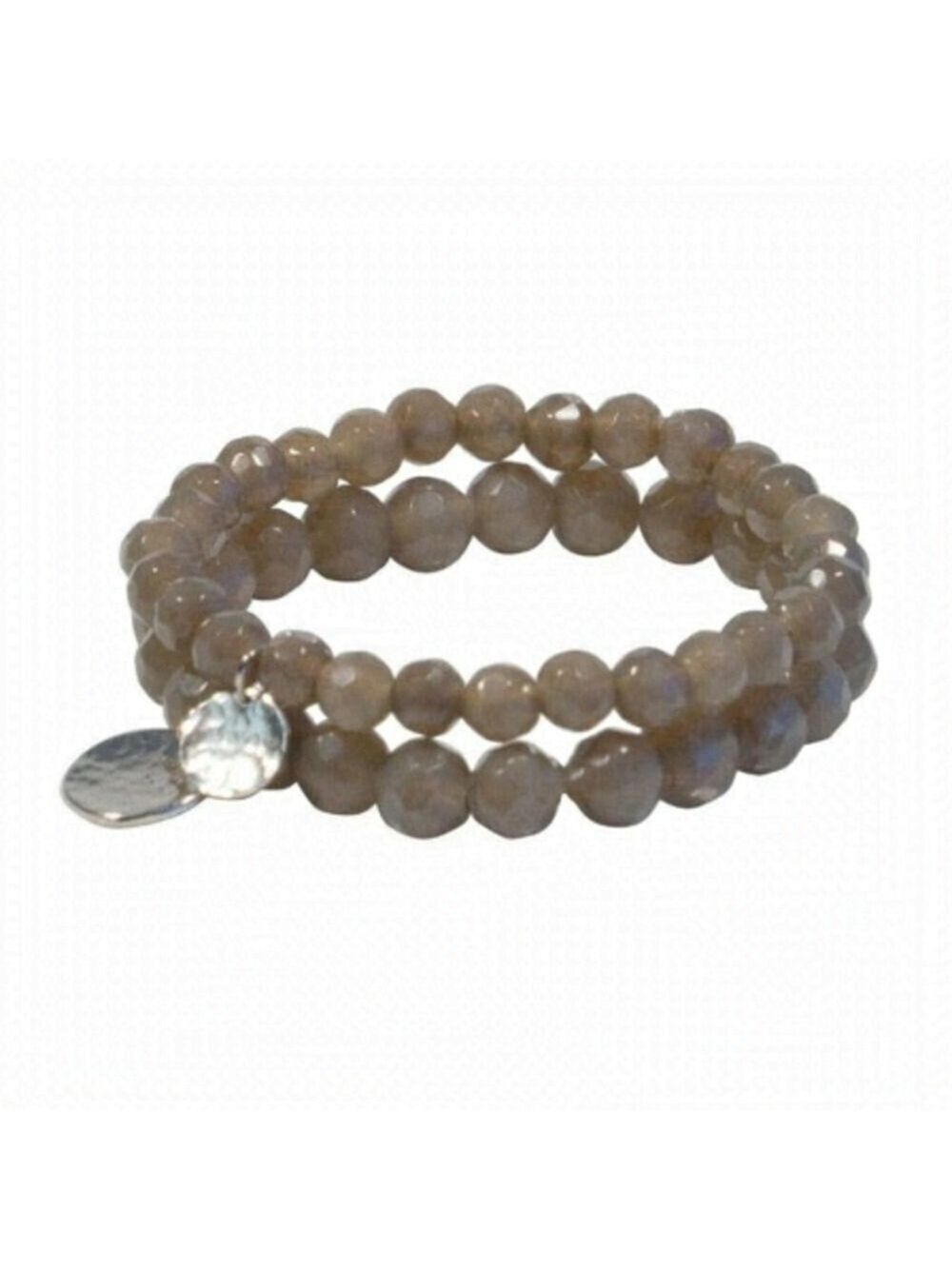 STONE BRACELETS GREY